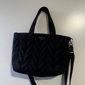 Kate spade New York Ellie small quilted nylon crossbody bag